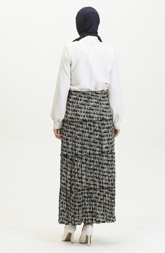 Almila Gypsy Viscose Skirt 3161-03 Black 3161-03