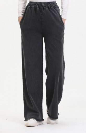 Jeanshose Mit Elastischem Bund 1793N-01 Anthrazit 1793N-01