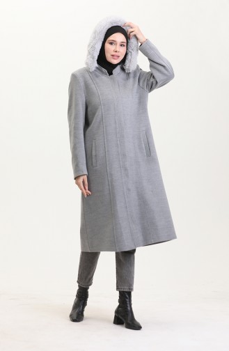Light Gray Lange Jas 5074-06