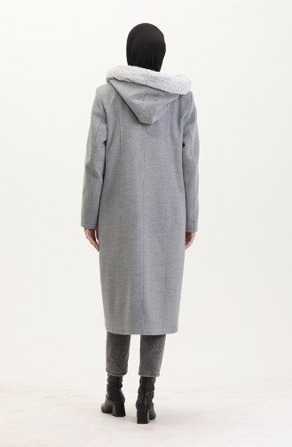Light Gray Lange Jas 5074-06