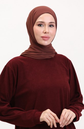 Tunik Pantolon İkili Takım 0565-04 Bordo
