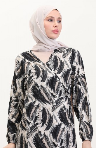Black Prayer Dress 4483AF-04