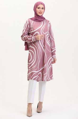 Beige-Rose Tunikas 1129-04